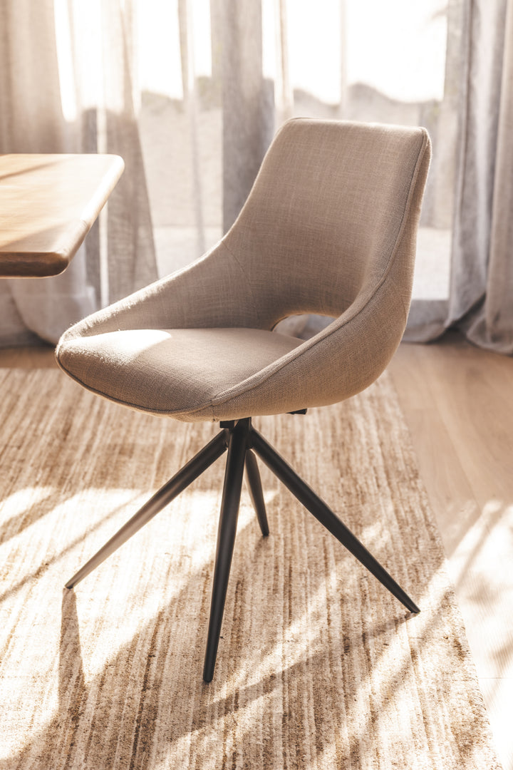 Louis Swivel Dining Chair