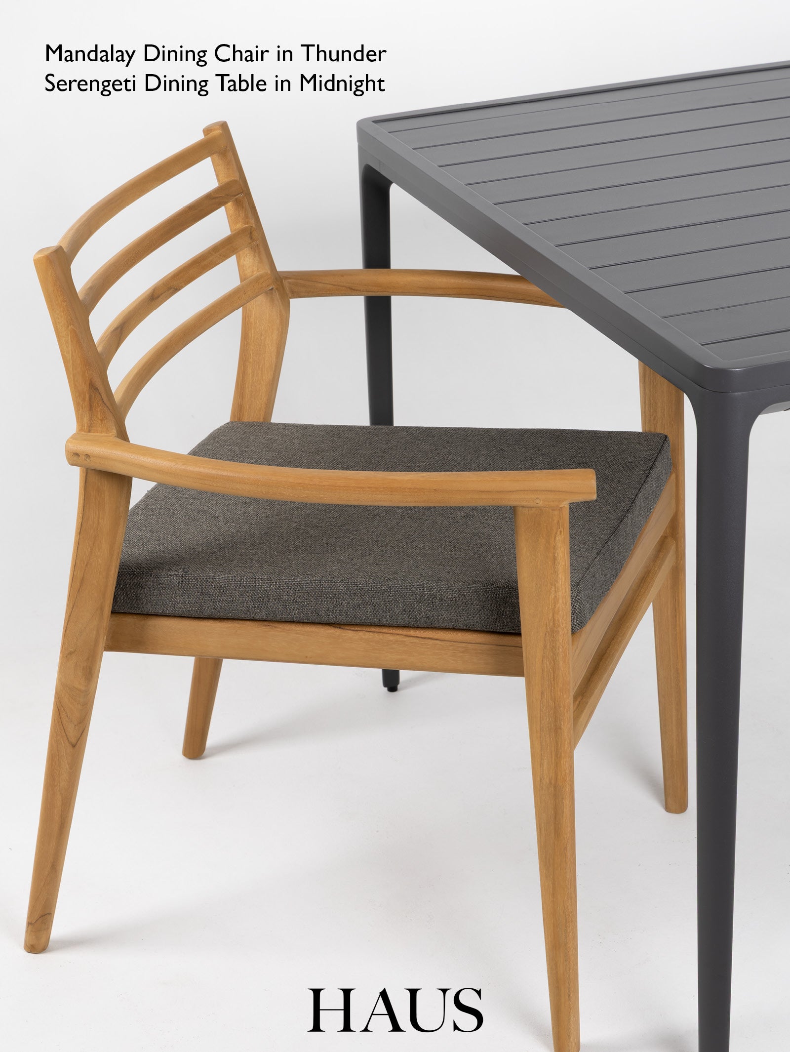 Mandalay Teak Dining Chair - Hertex Haus - Hertex Haus