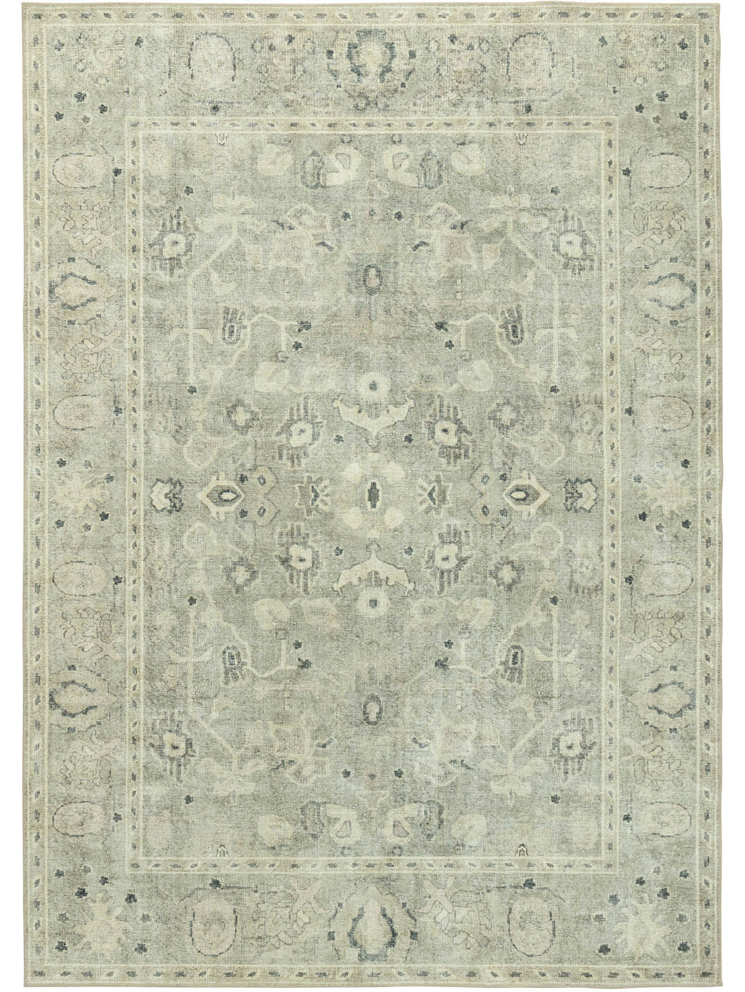 Baroness Rug in Limestone