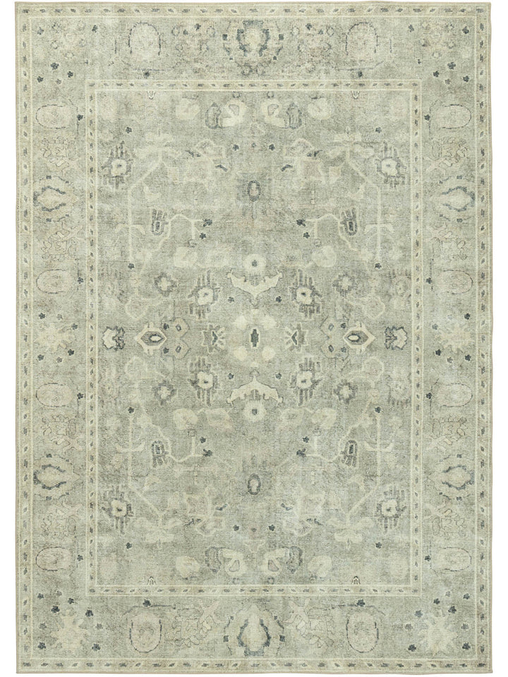 Baroness Rug in Limestone