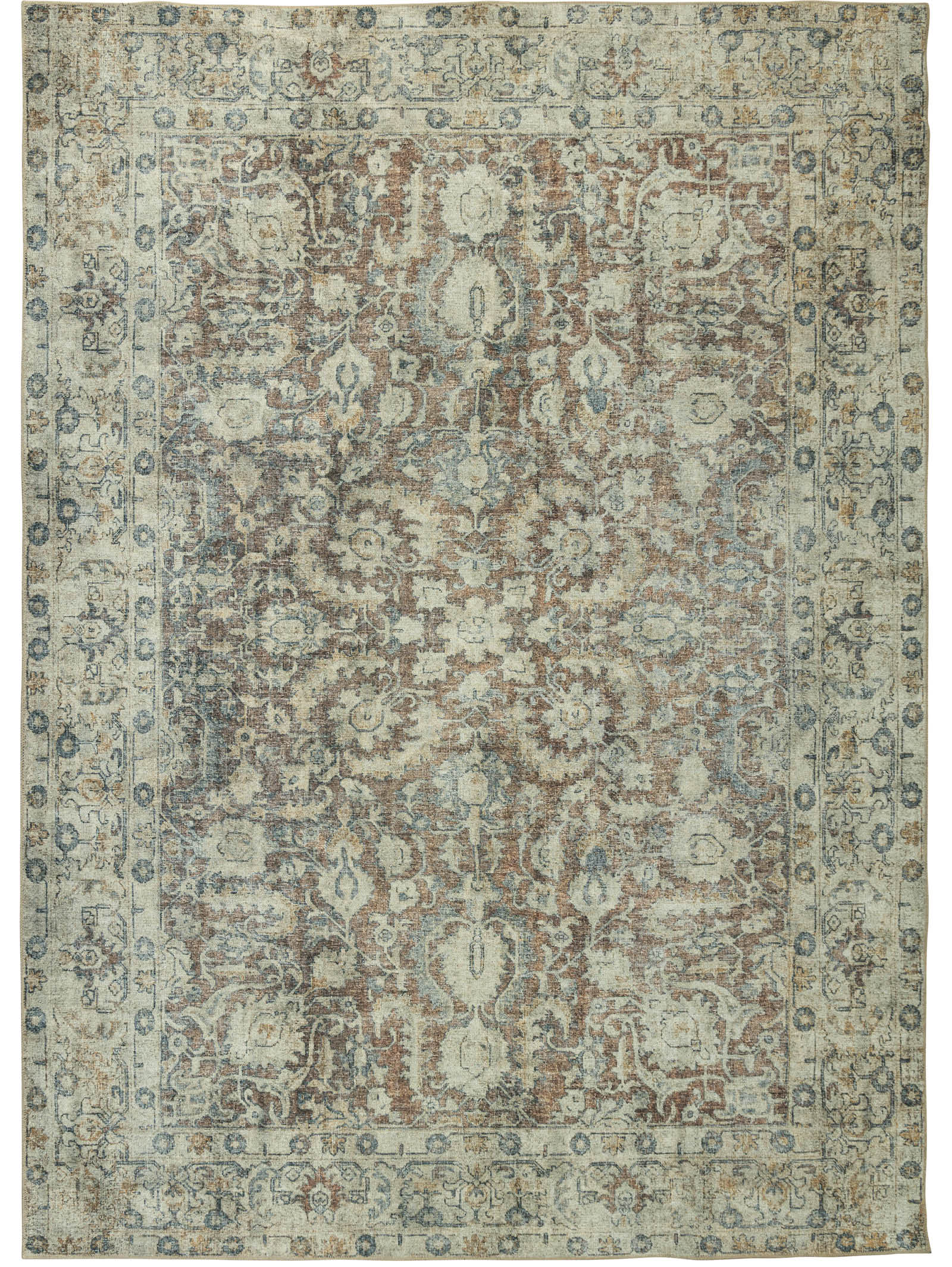Courtship Rug in Chestnut - Hertex Haus