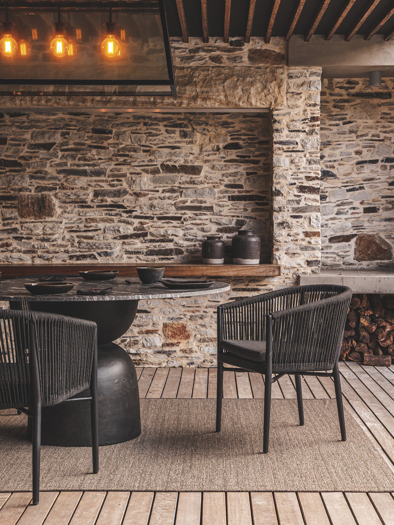 Marbella Outdoor Dining Chair - Hertex Haus - Hertex Haus