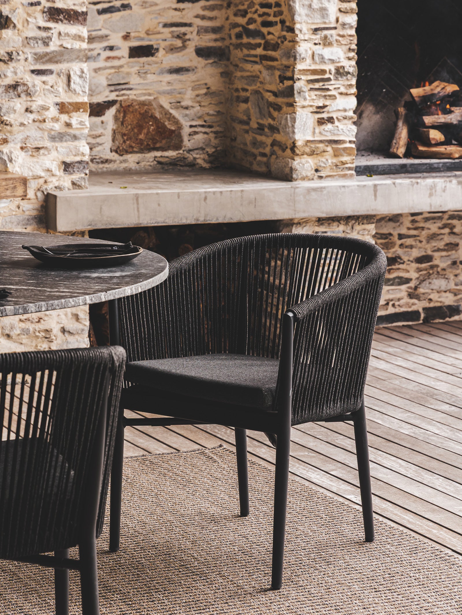 Marbella Outdoor Dining Chair - Hertex Haus - Hertex Haus