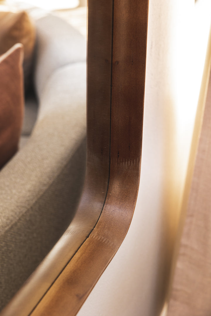 Marcus Oak Mirror