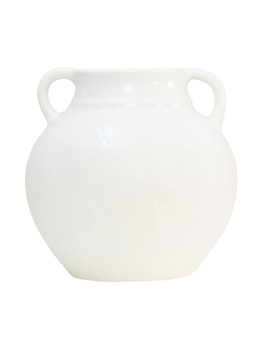 Marigold Vase in Cloud Dancer