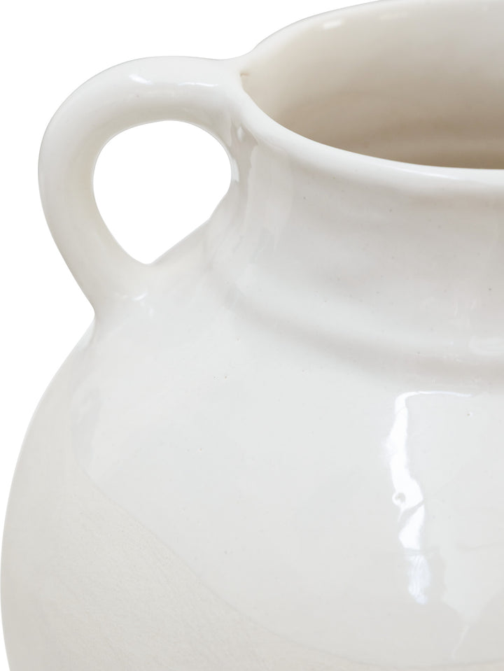 Marigold Vase in Cloud Dancer