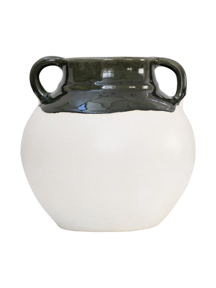 Marigold Vase in Evergreen