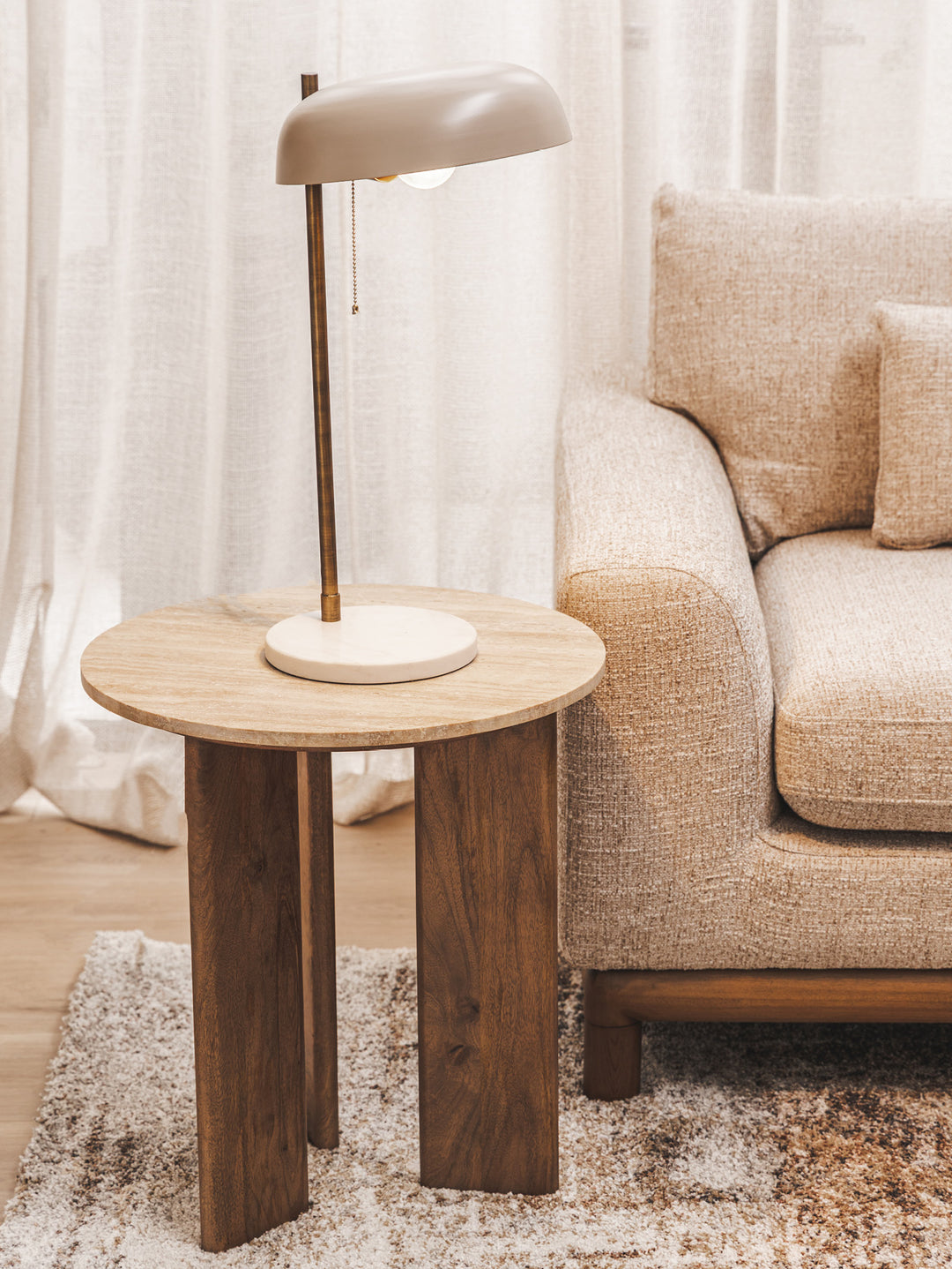 Maui Marble Desk Lamp