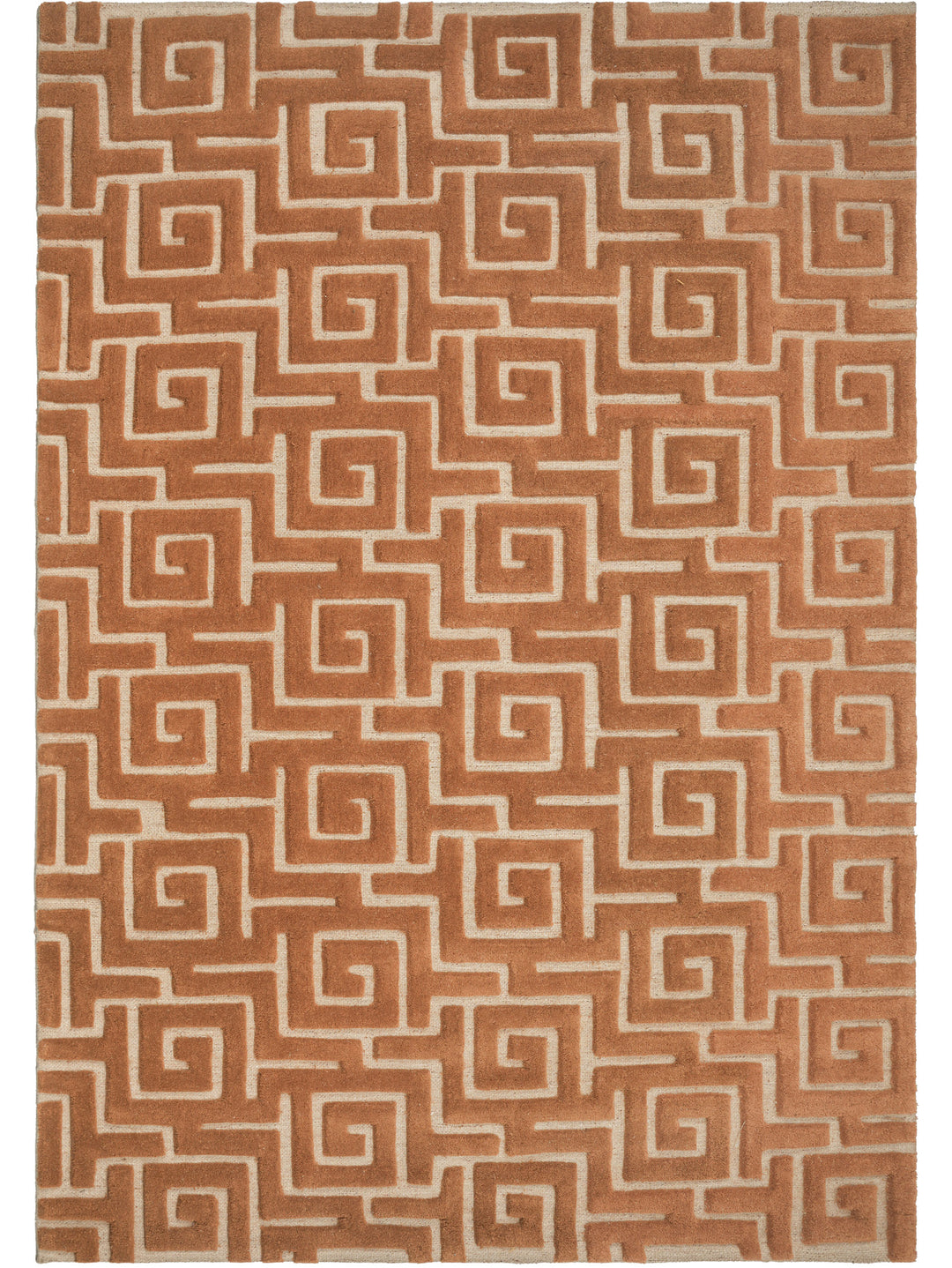 Maze Runner Rug in Tawny