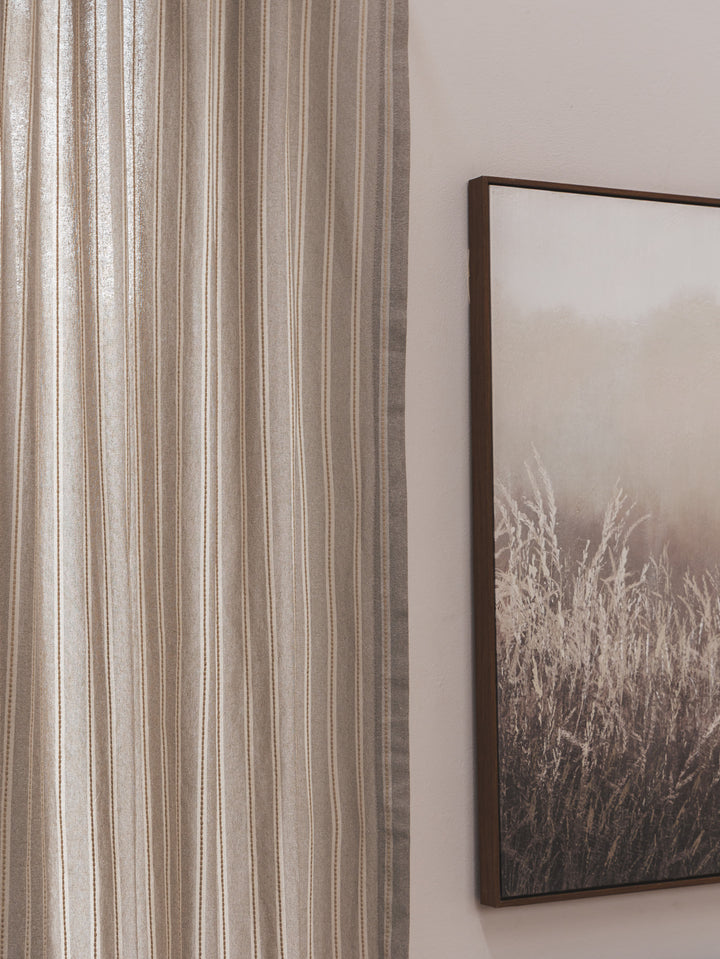 Medici Ready-Made Unlined Extra Length Curtain