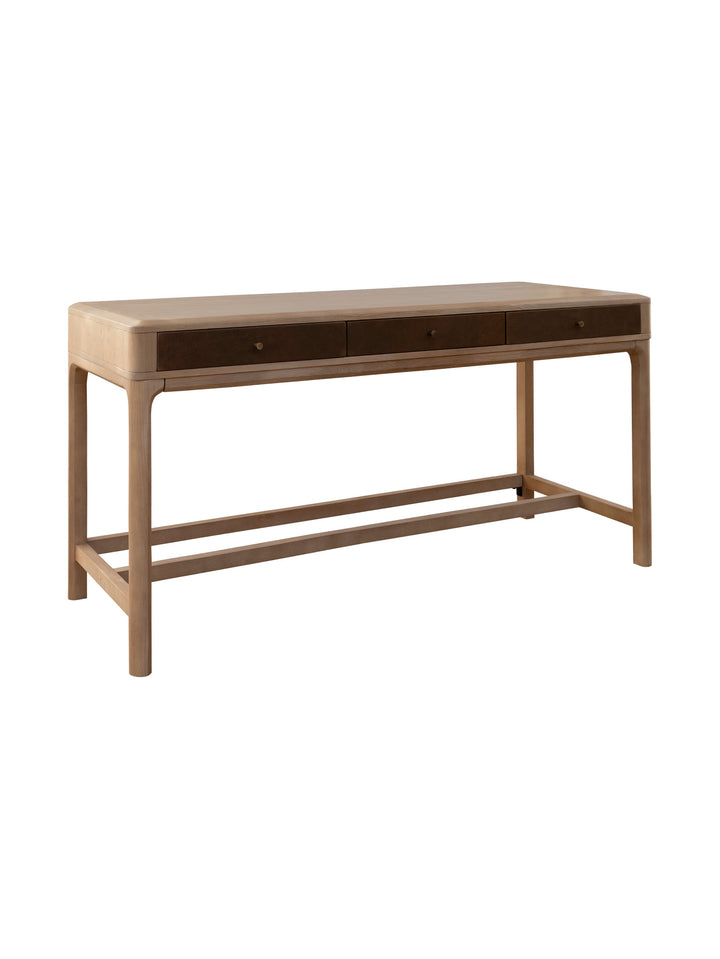 Memphis Oak Console in Mocha