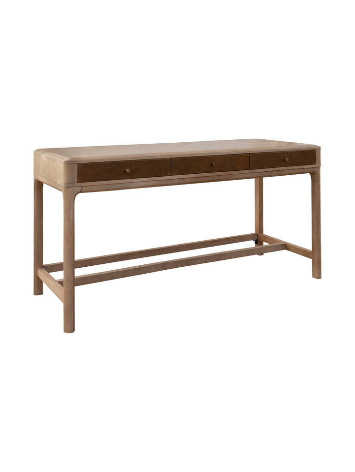 Memphis Oak Console in Mocha