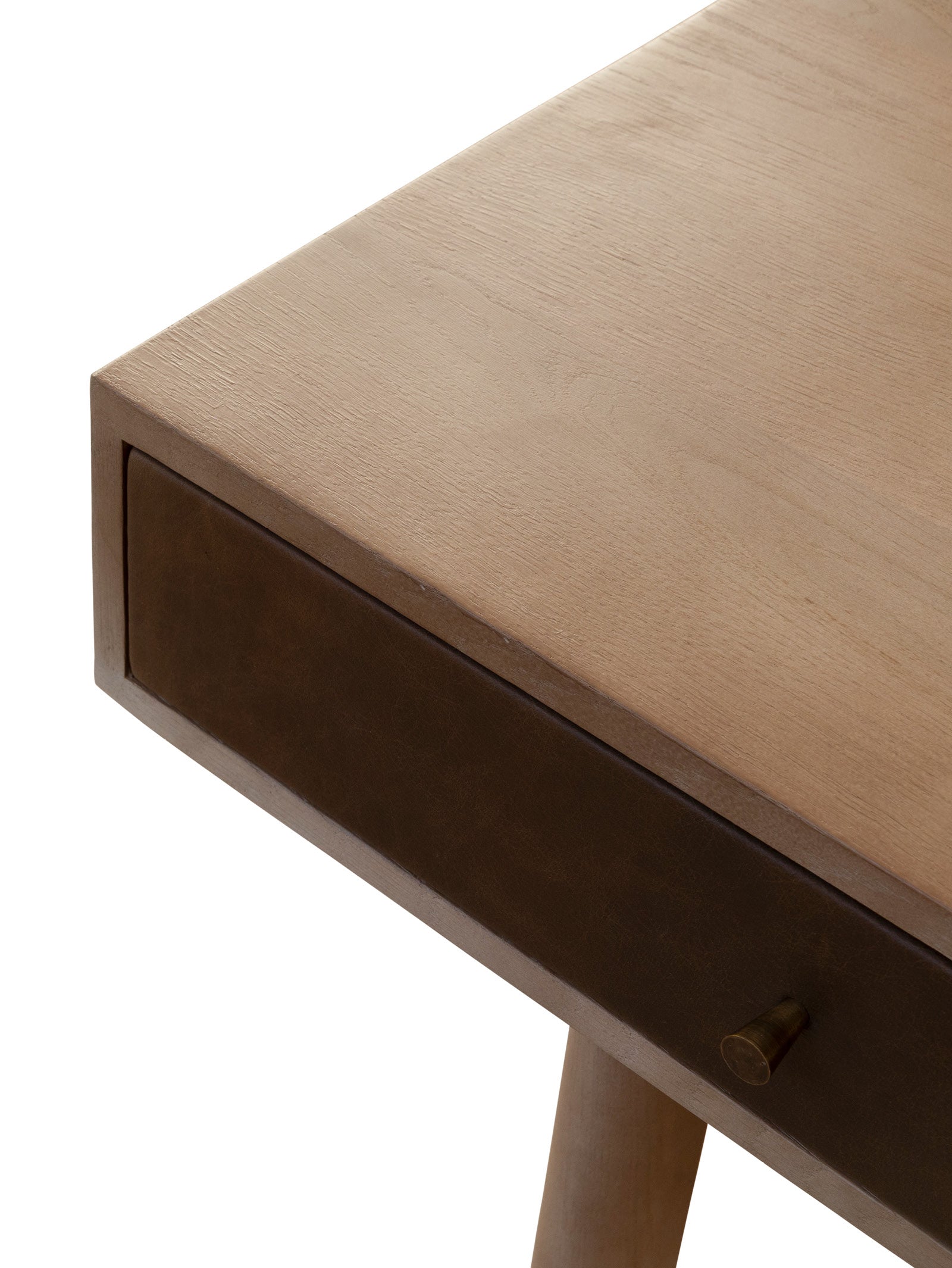 Memphis Oak Desk in Mocha - Hertex Haus