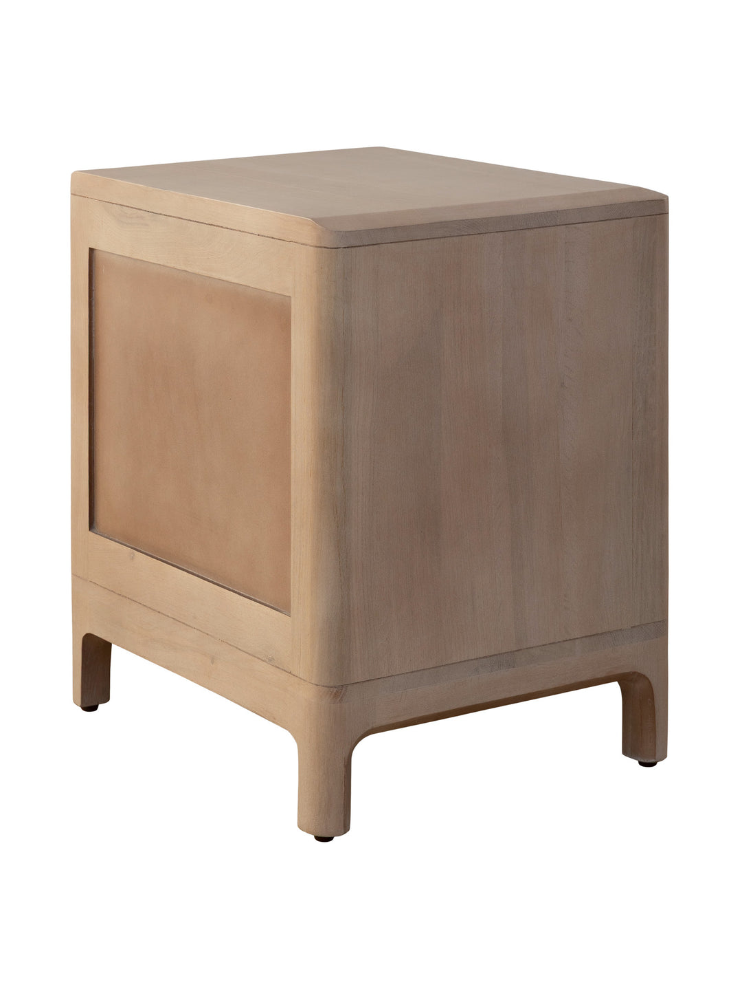 Memphis Oak Nightstand in Mocha