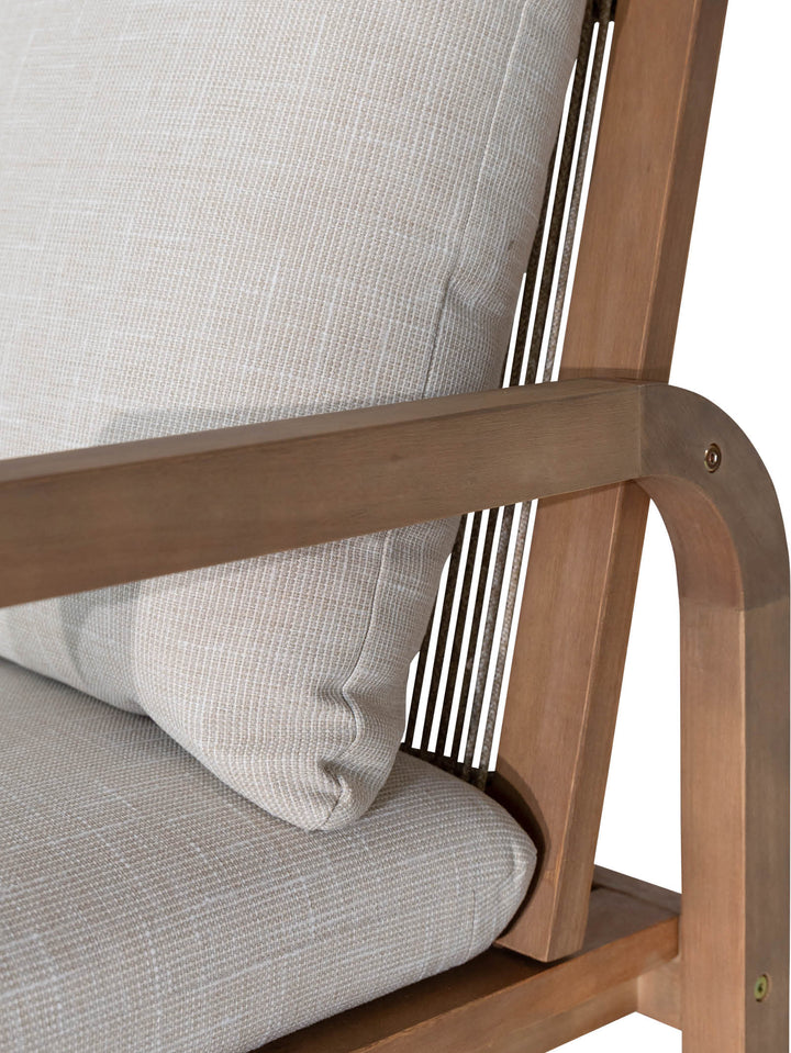 Menorca Eucalyptus Dining Table Set in Natura