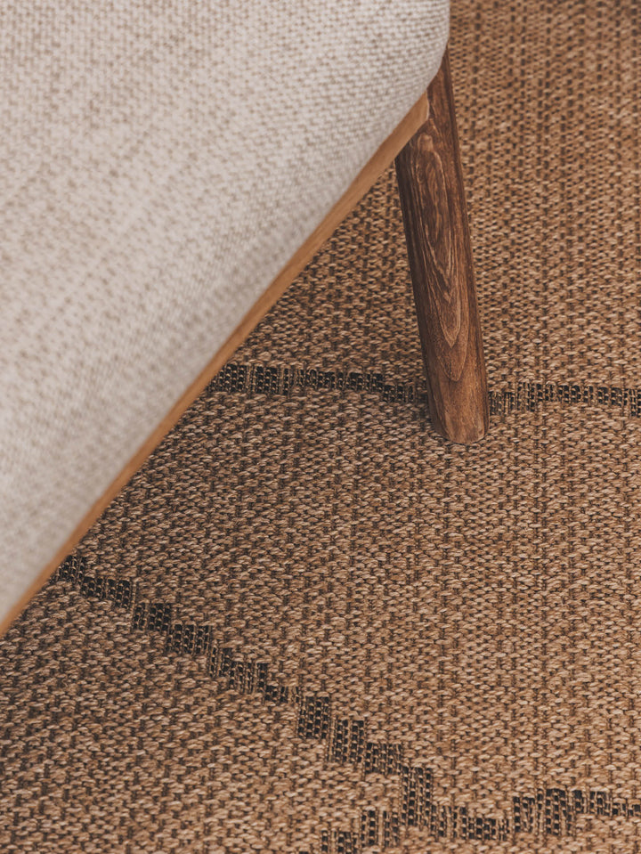 Palau Outdoor Rug in Wicker