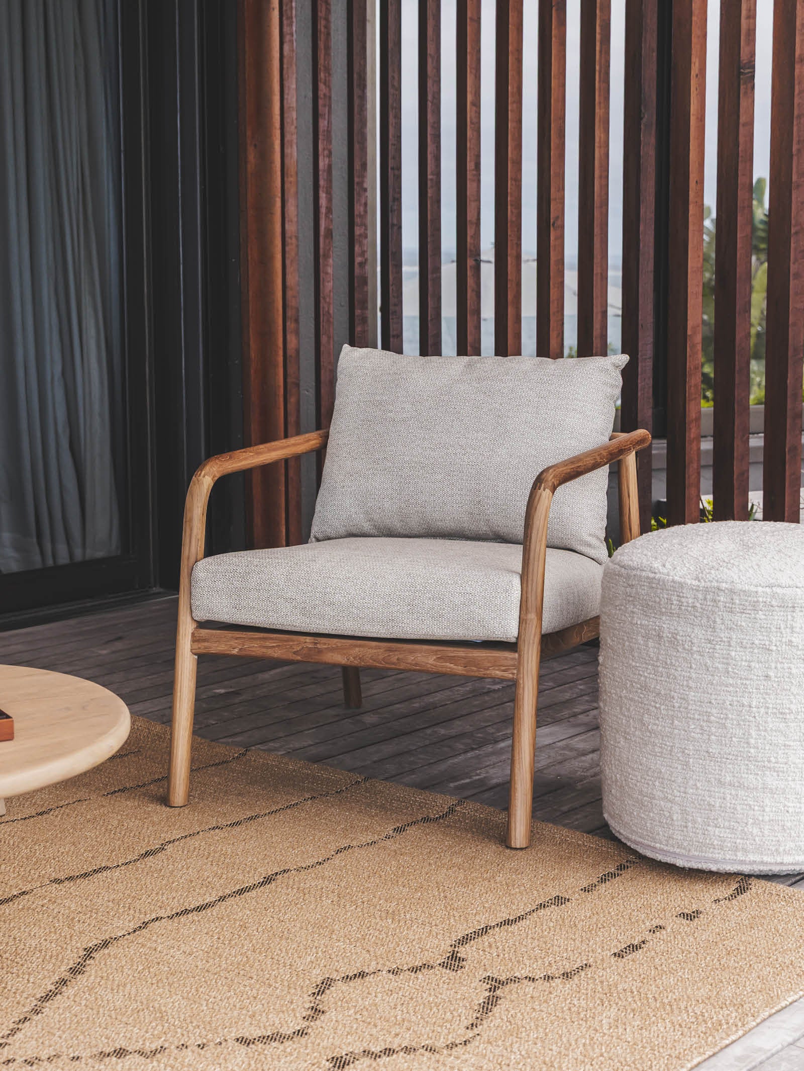 Palau Outdoor Rug in Wicker - Hertex Haus - Hertex HAUS