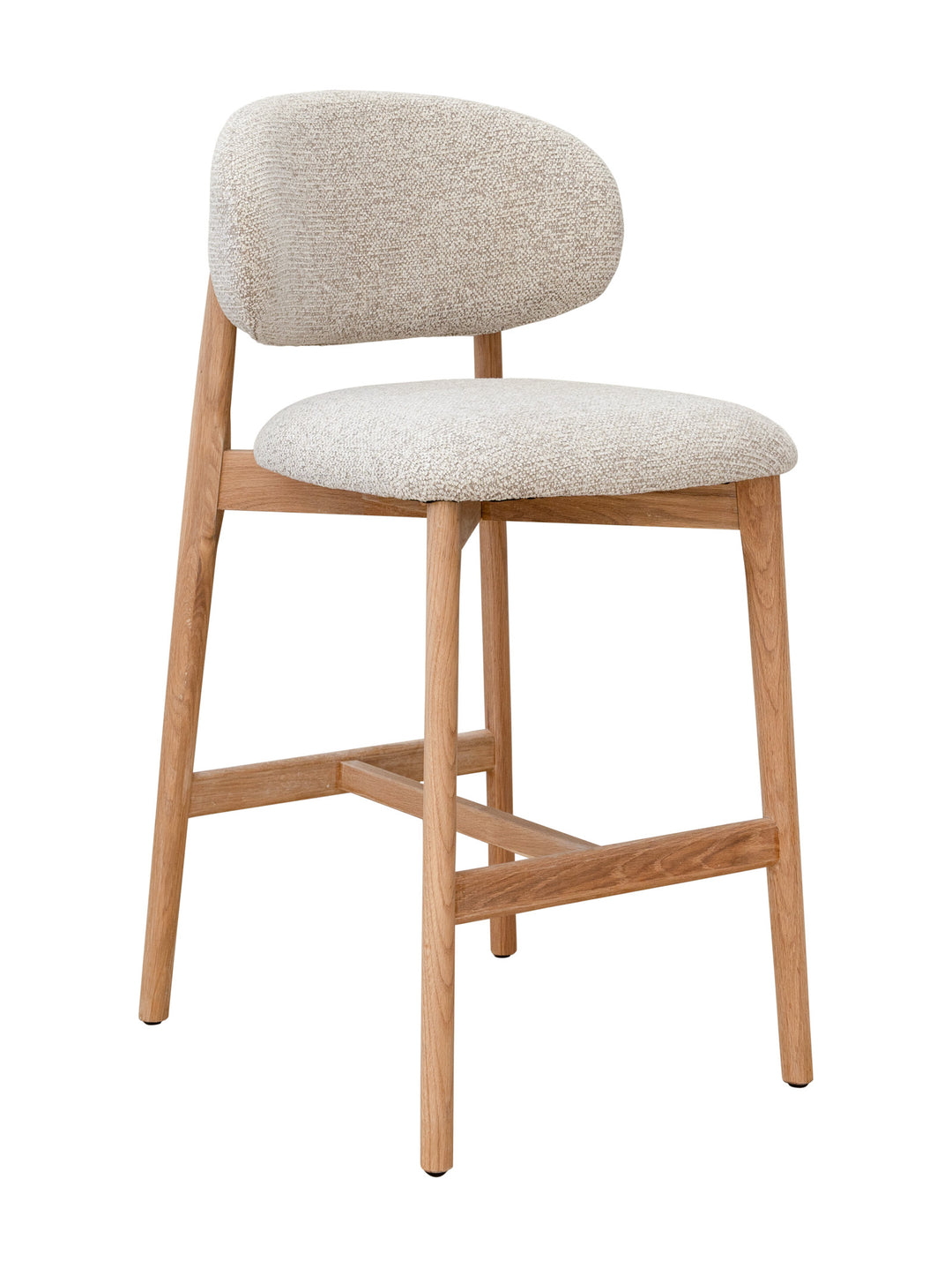 Milano Oak Bar Chair