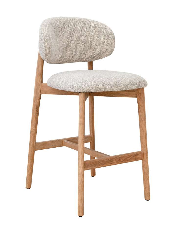 Milano Oak Bar Chair