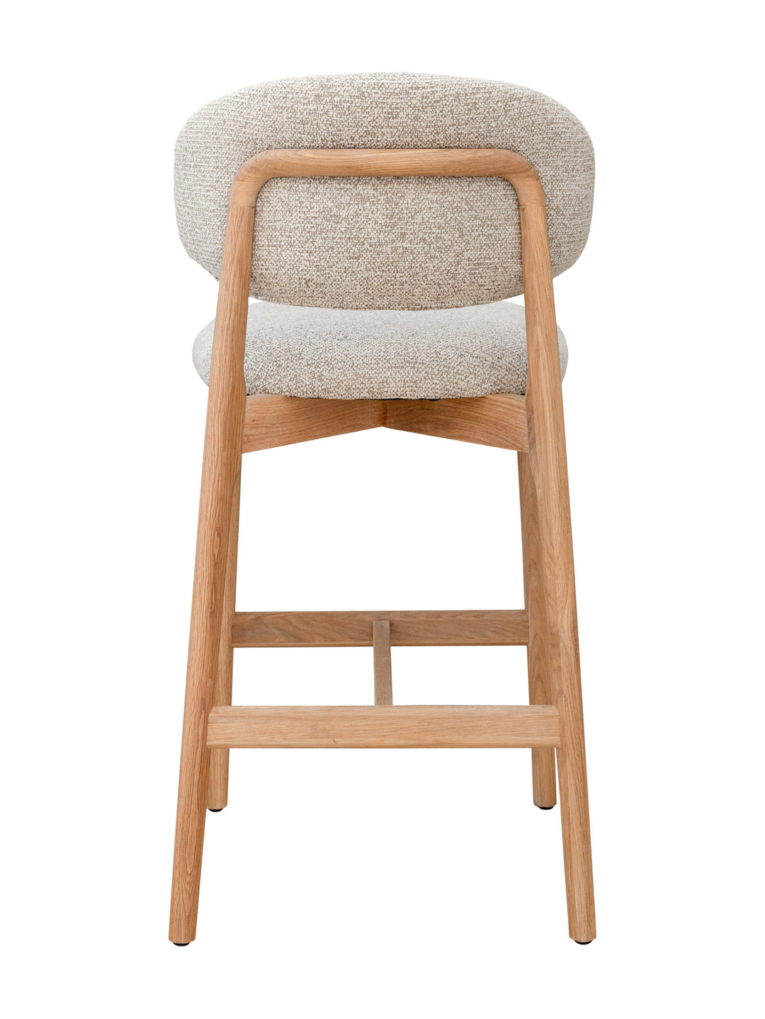 Milano Oak Bar Chair