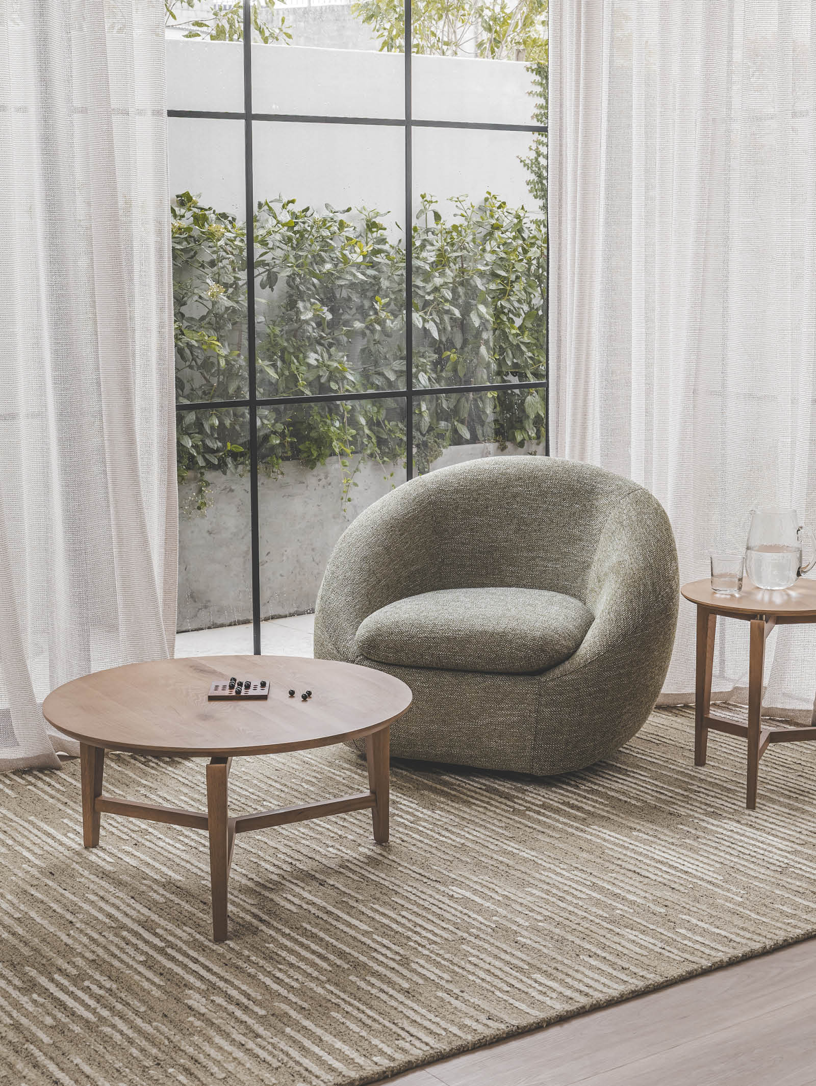 Molteno Oak Coffee Table in Ginger - Hertex Haus