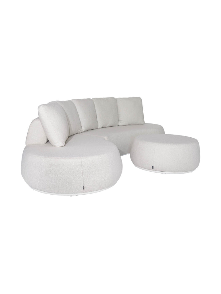 Mona Outdoor Sofa Set in Aborio