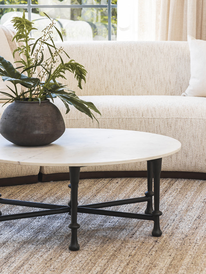 Monaco Marble Coffee Table in Salt Rock