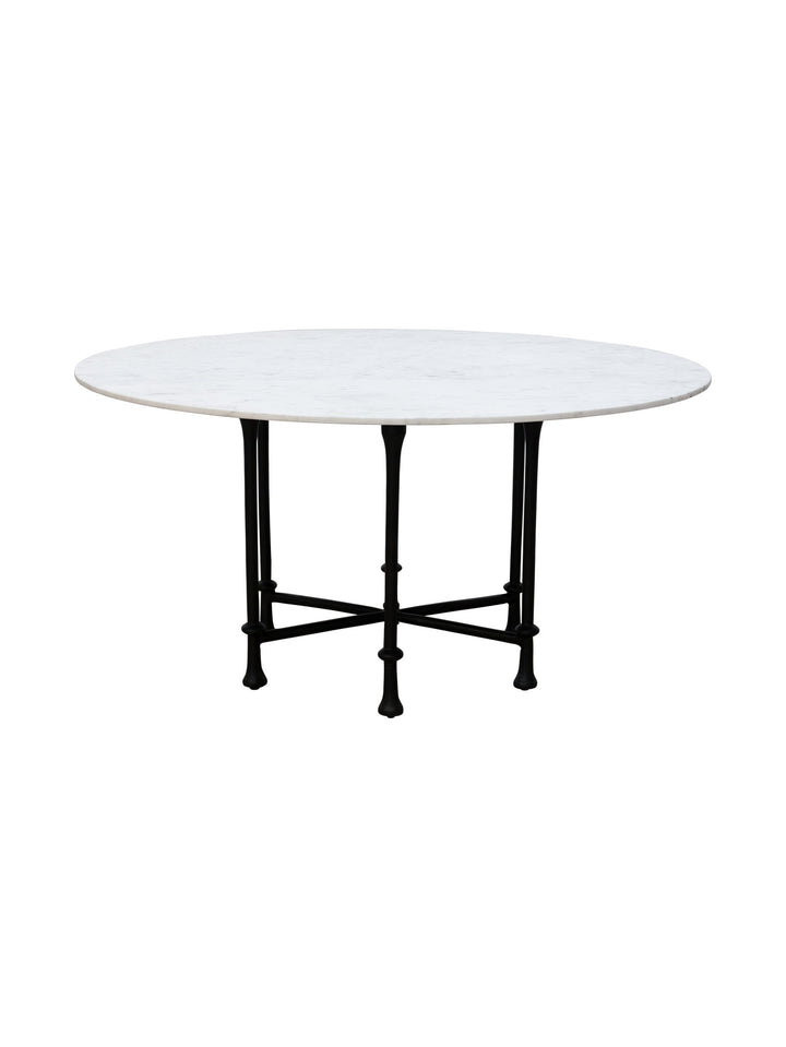 Monaco Marble Dining Table in Salt Rock