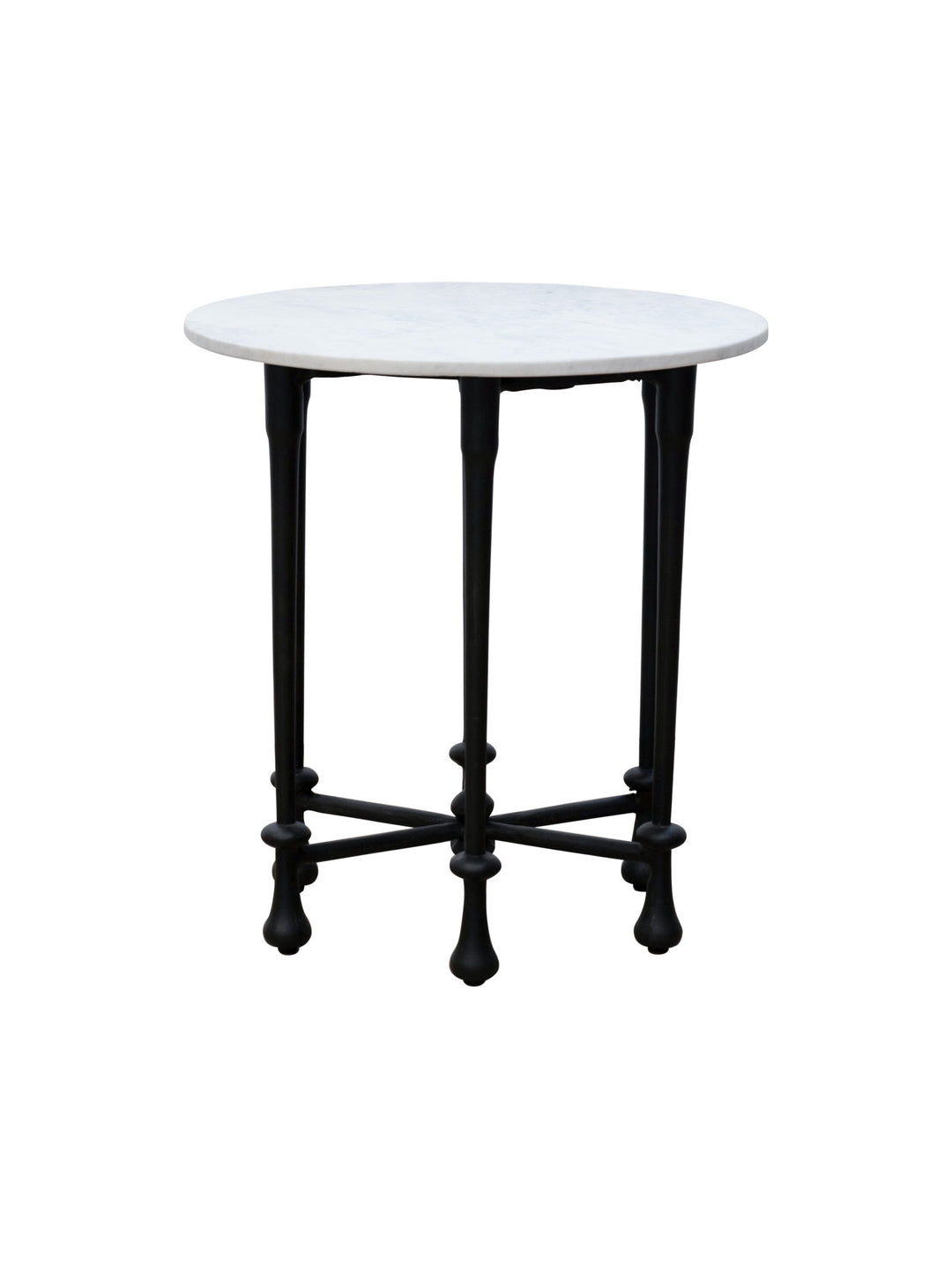Monaco Marble Side Table in Salt Rock