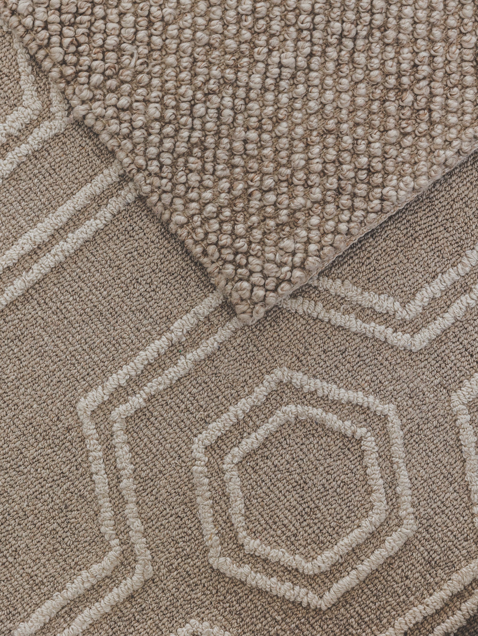 Hilltop Rug in Sandstone - Hertex Haus - Hertex Haus