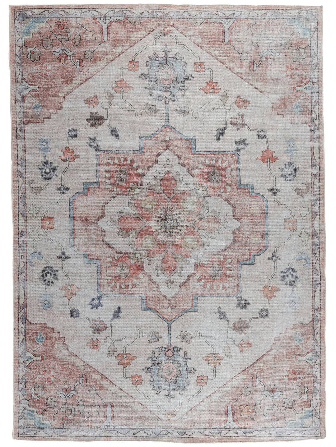 Juno Rug in Rosewater