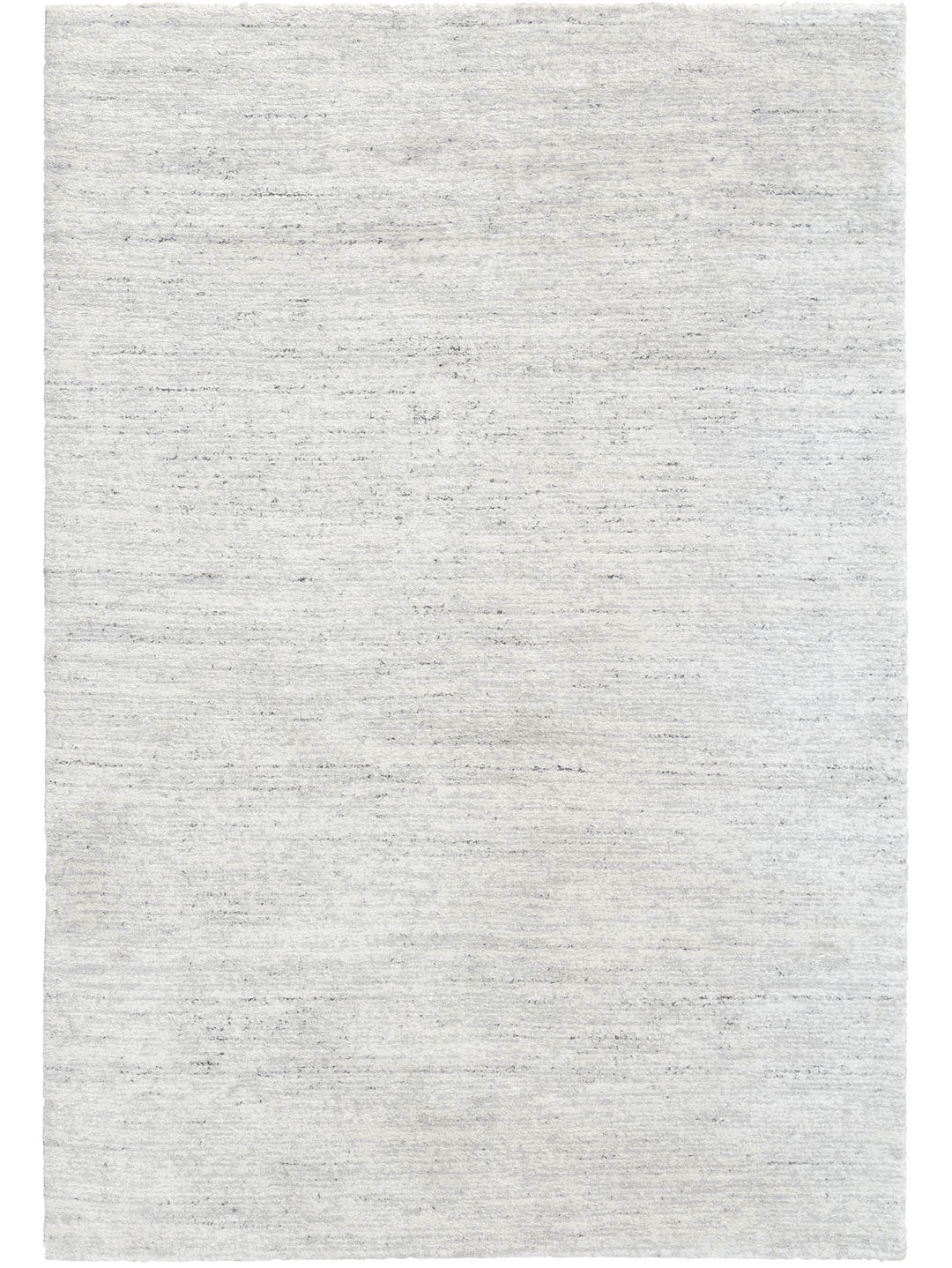 Textured gray rug 