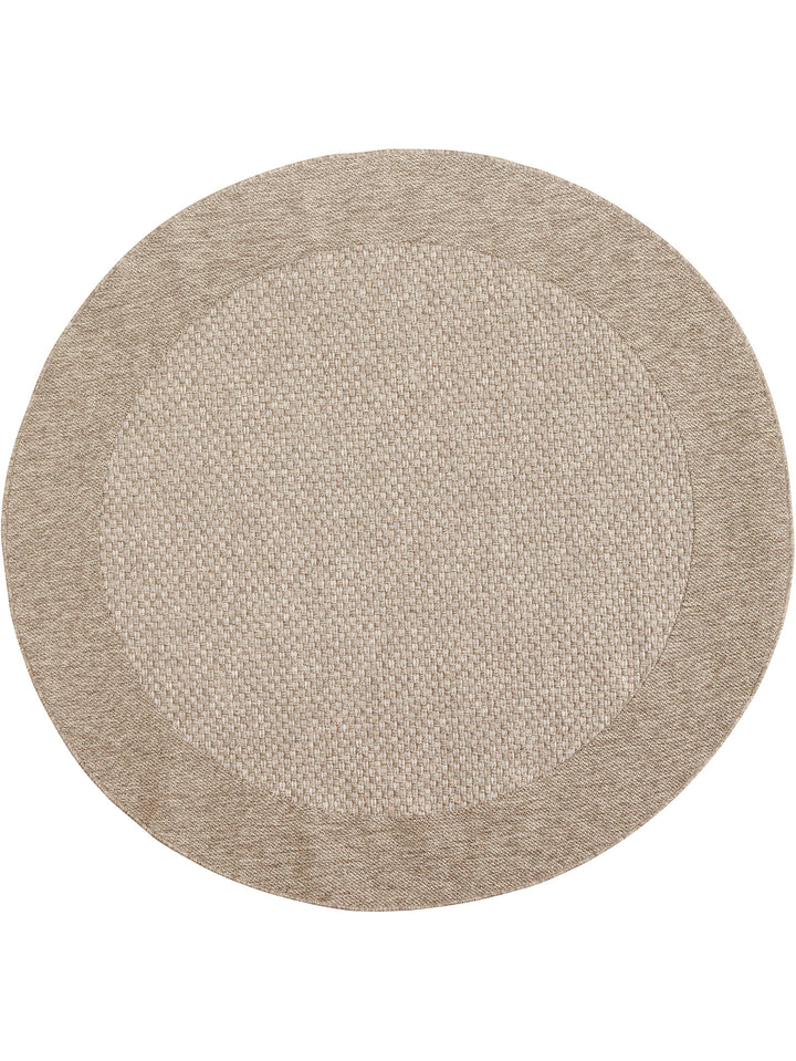 Nomusa Round Rug in Sand