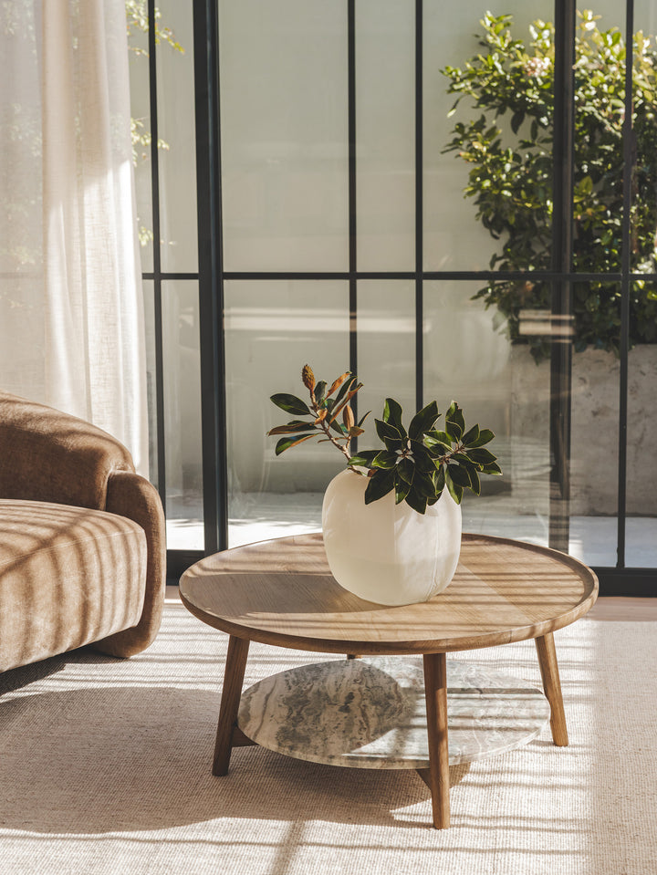 Nubo Oak Coffee Table in Cumin