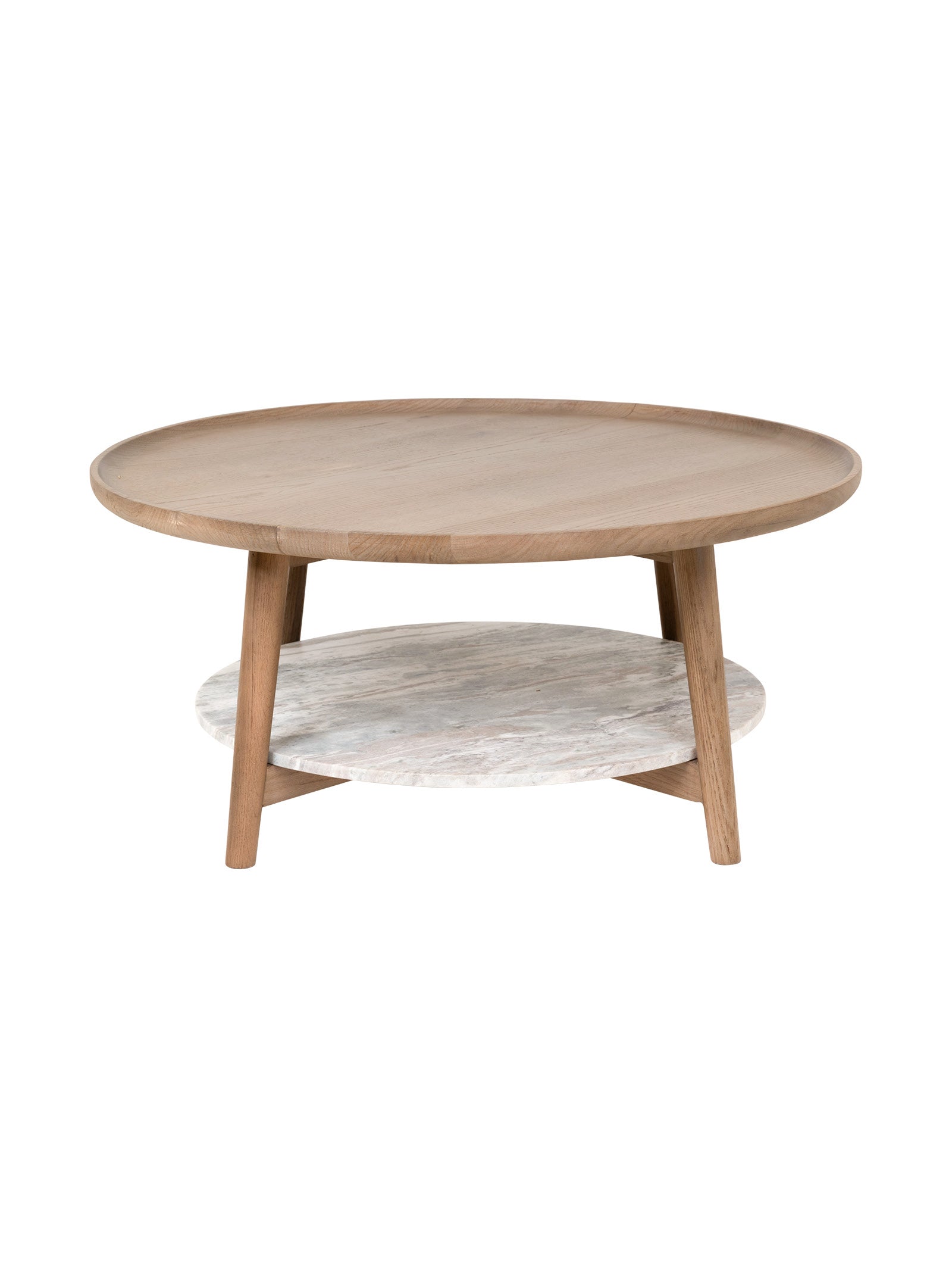Nubo Oak Coffee Table in Cumin - Hertex HAUS