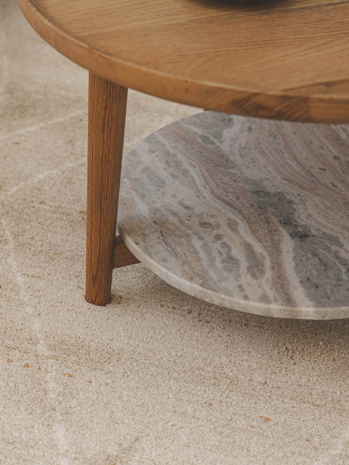 Nubo Oak Coffee Table in Cumin