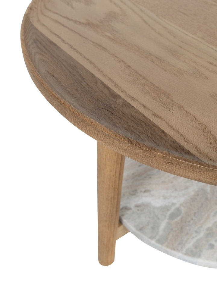 Nubo Oak Coffee Table in Cumin