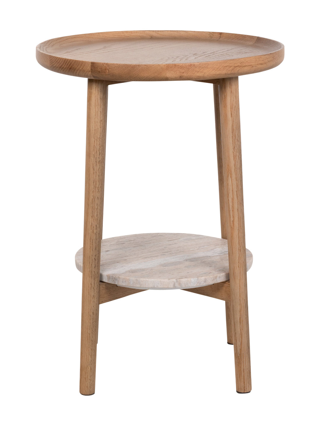 Nubo Oak Side Table in Cumin