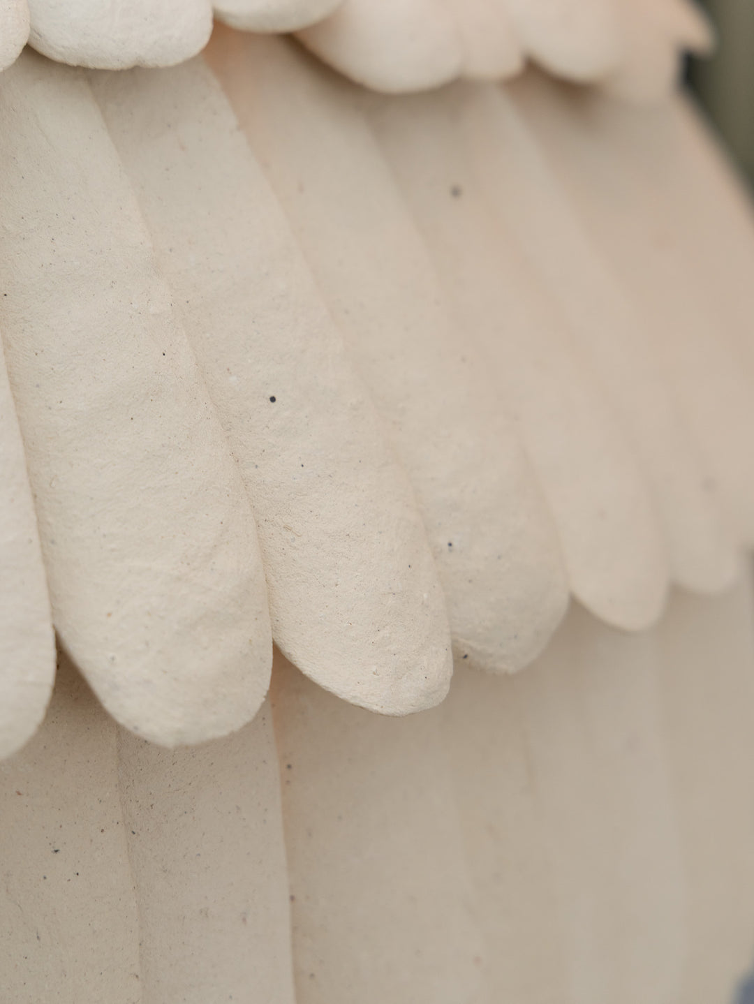 Ophelia Pendant in Bone