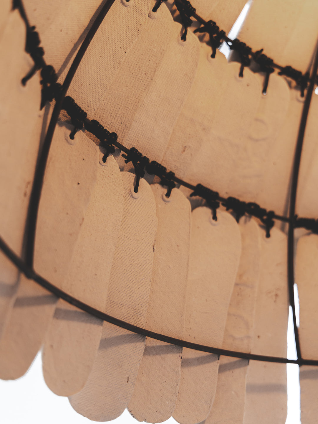 Ophelia Pendant in Bone