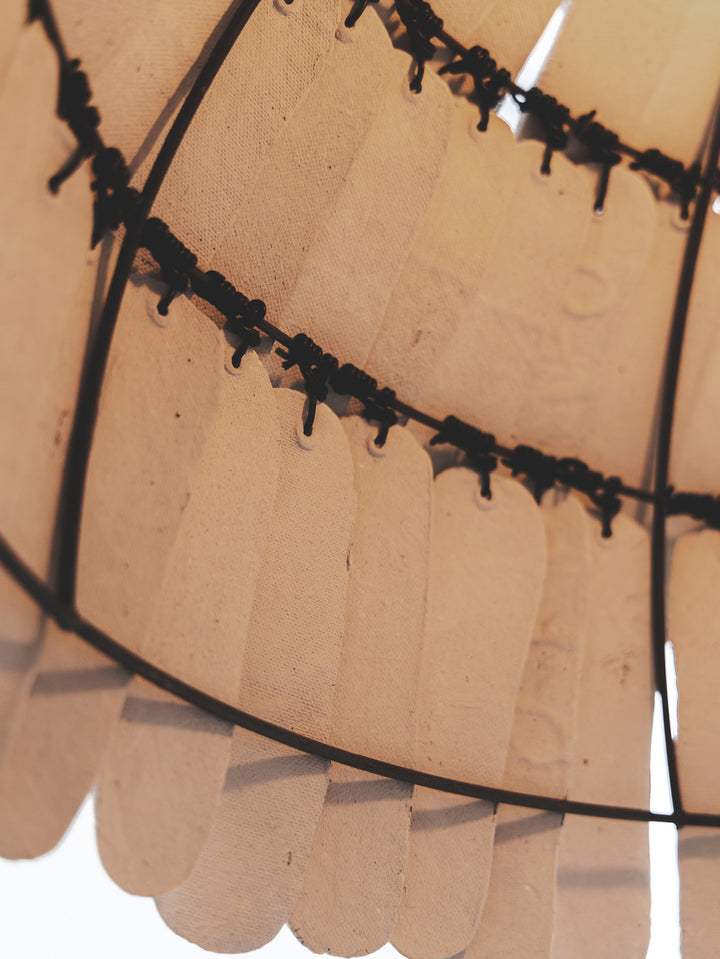 Ophelia Pendant in Bone