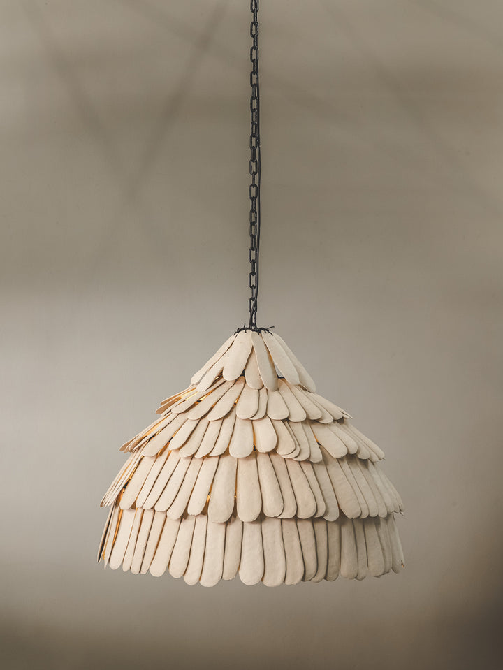Ophelia Pendant in Bone