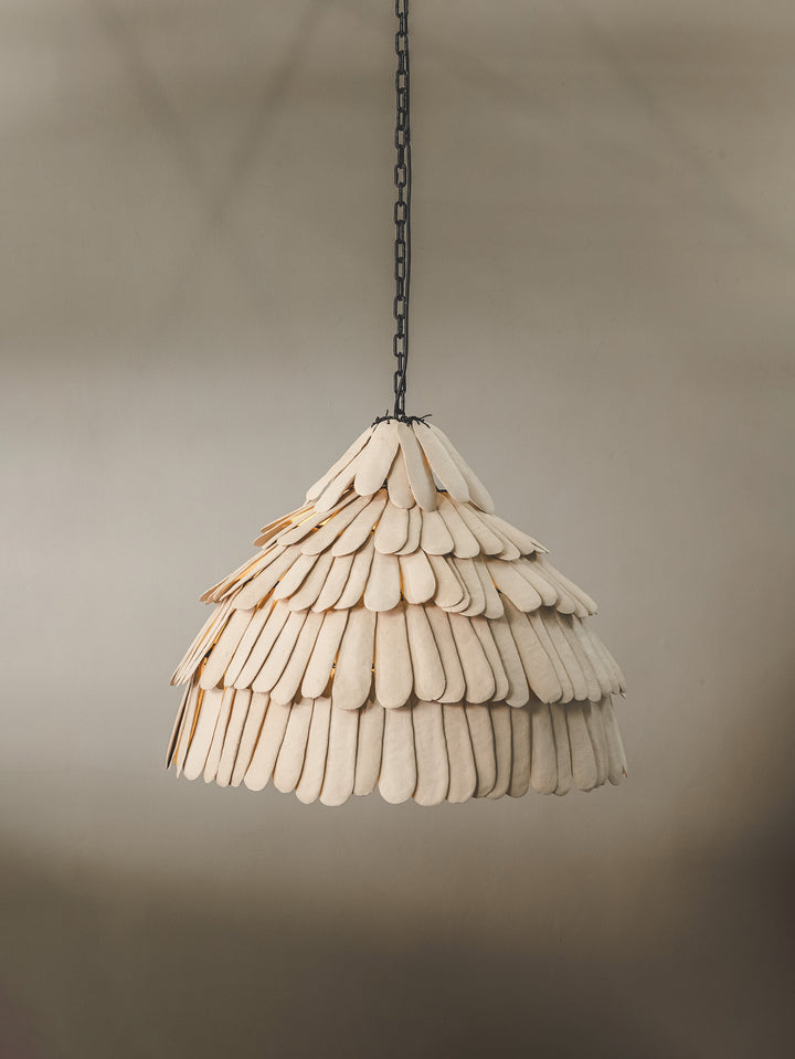 Ophelia Pendant in Bone