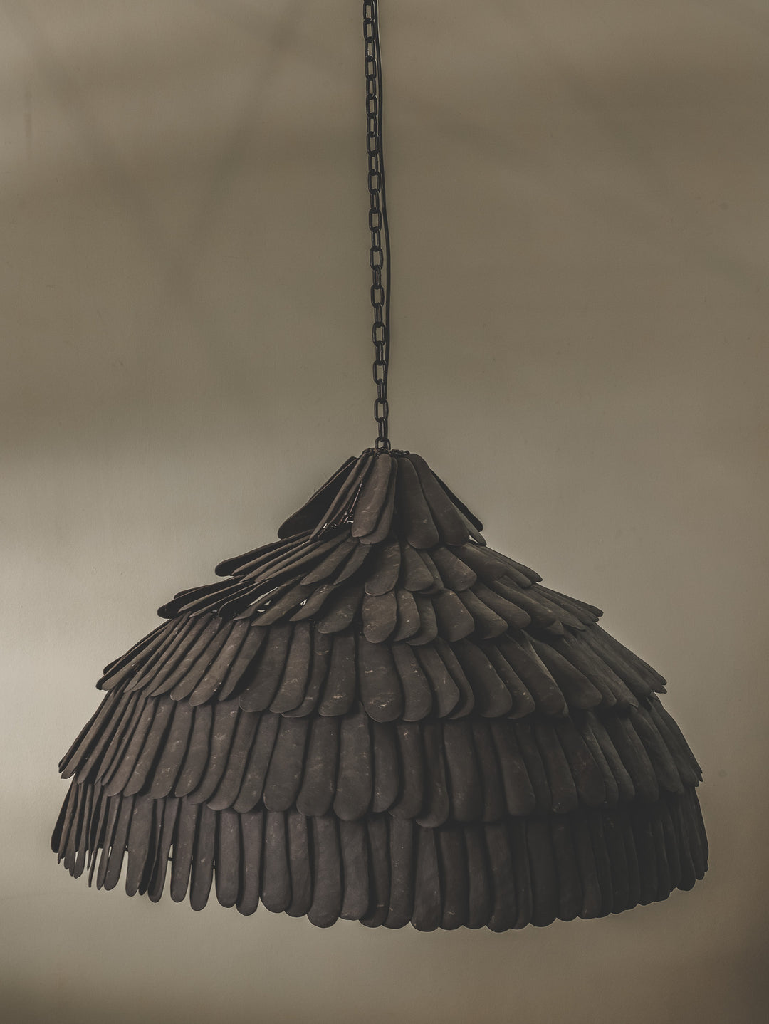 Ophelia Pendant in Coal