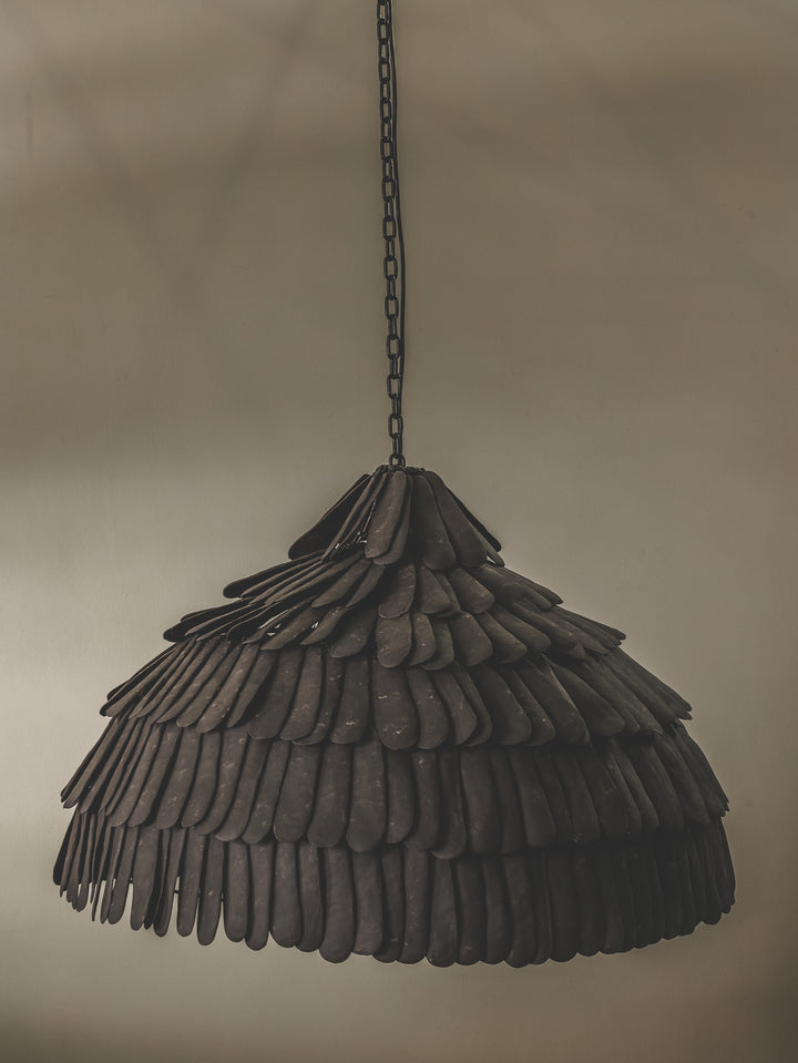 Ophelia Pendant in Coal