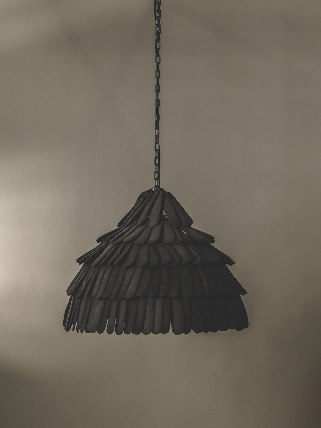 Ophelia Pendant in Coal