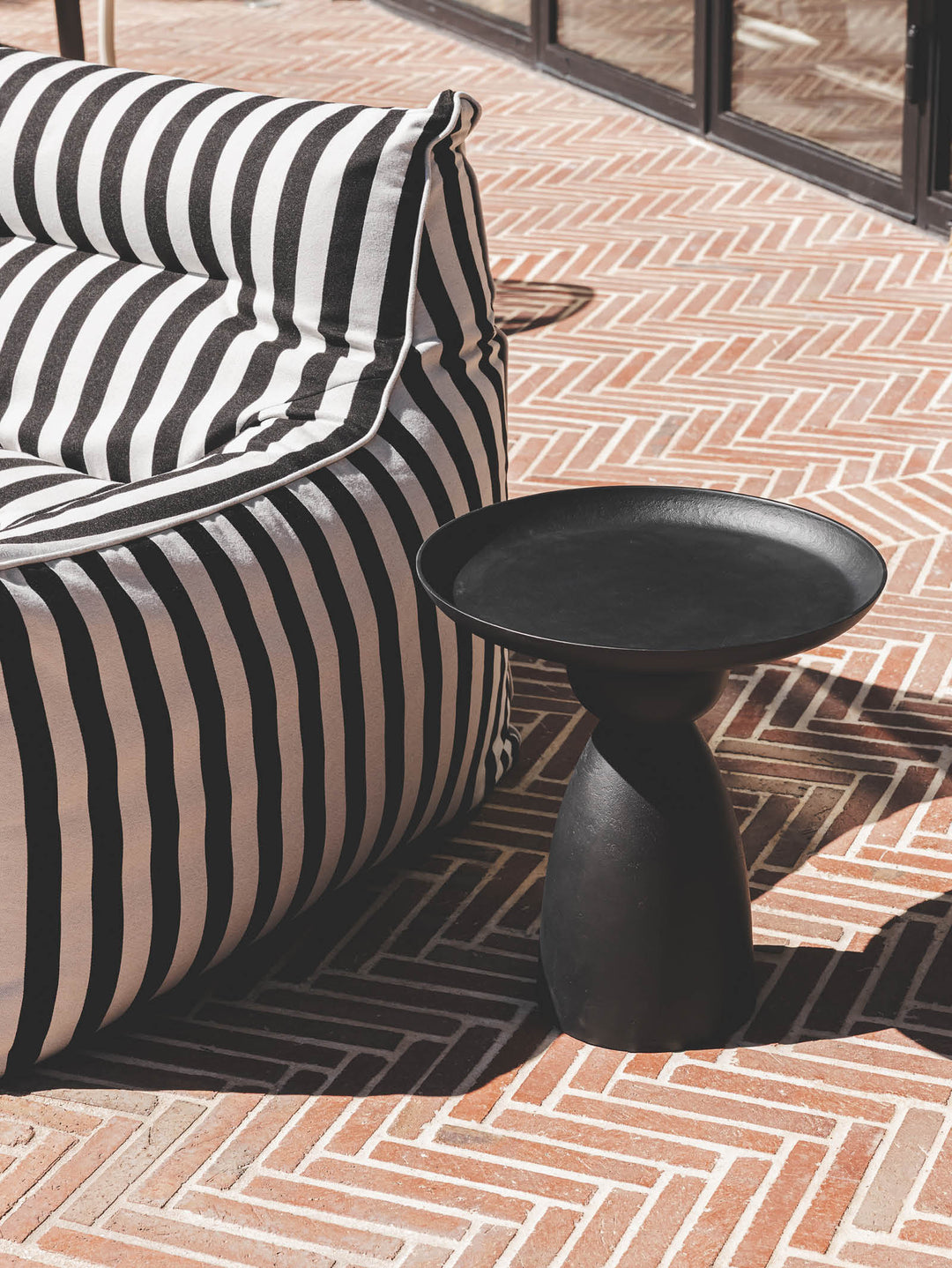 Optimal Side Table in Thunder