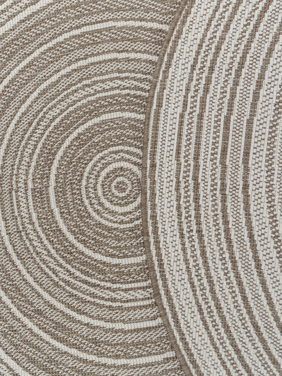 Orbit Round Rug in Lino