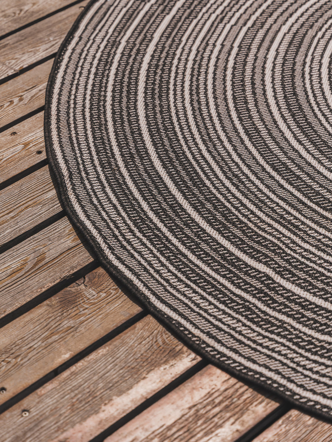 Orbit Round Rug in Night Sky