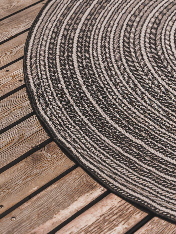 Orbit Round Rug in Night Sky